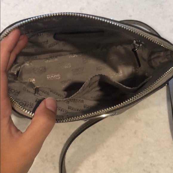 Grey Michael Kors Satchel - Picture 4 of 5